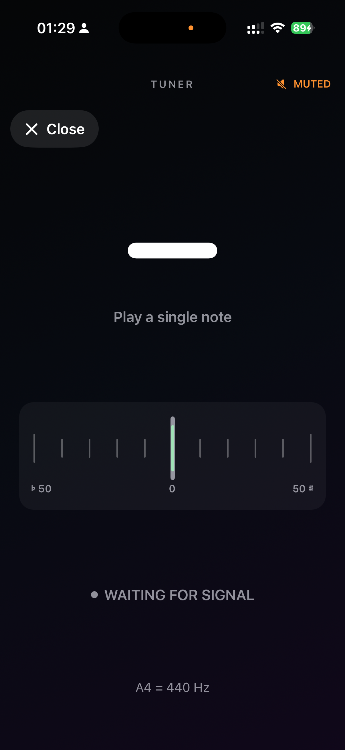 Built-in Tuner